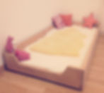 Le joli lit Montessori sur mesure de mes enfants