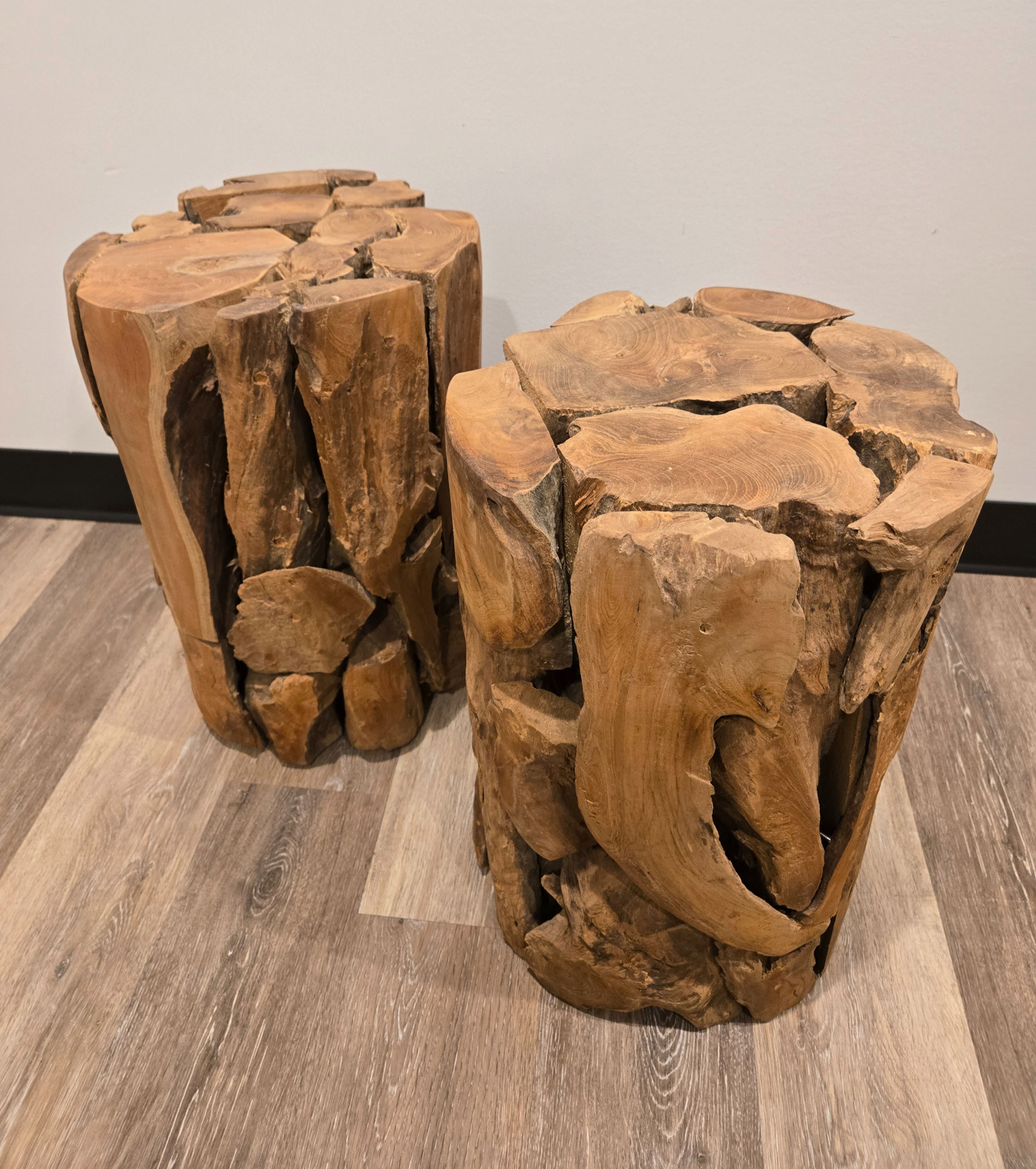 Teak Root Side Table / Stool