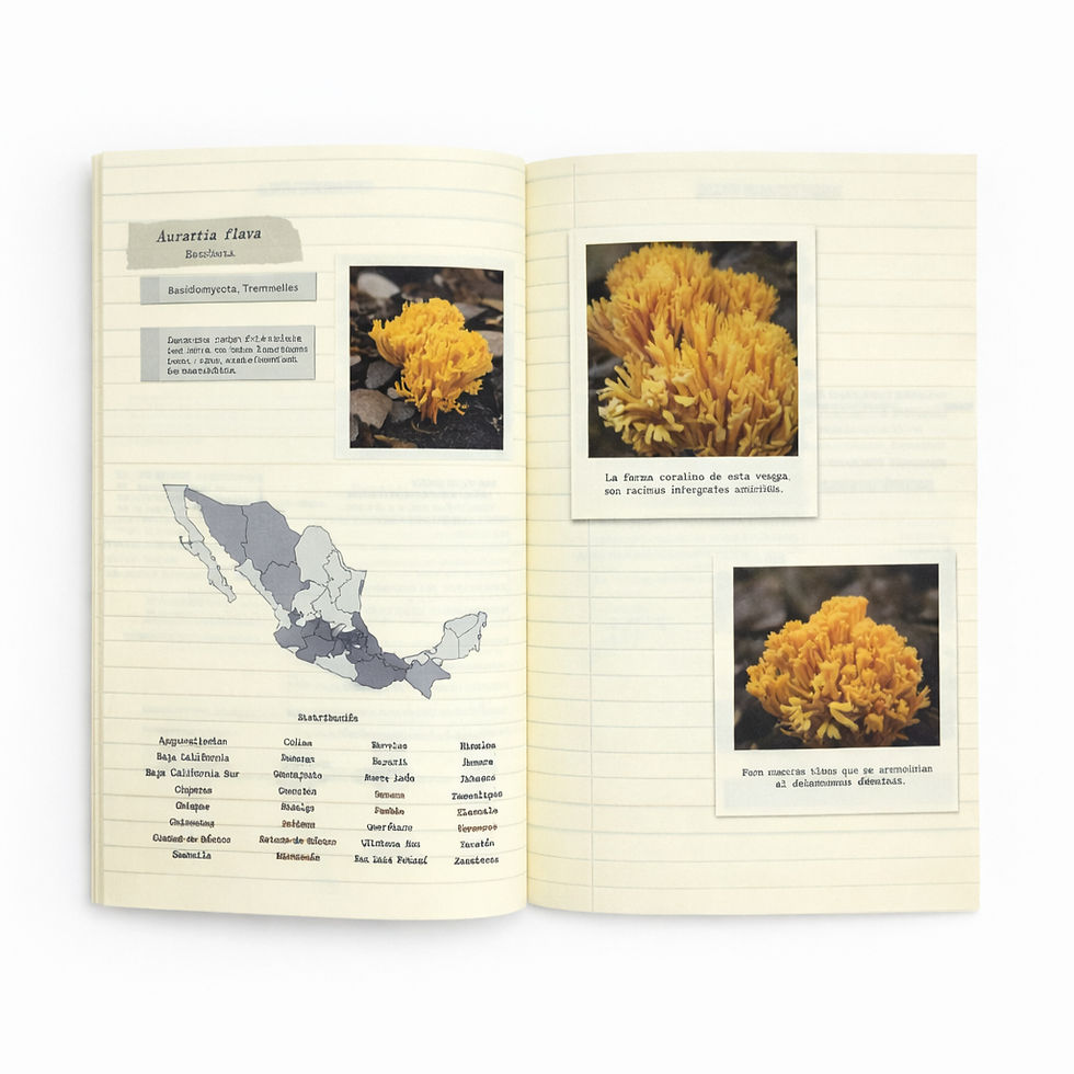 Miniatura: Fanzine Hongos mexicanos 