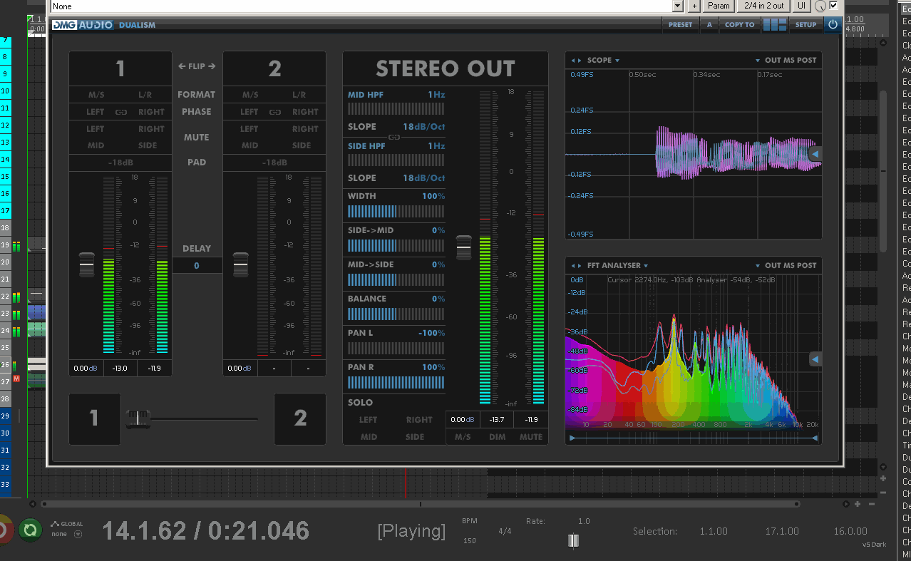 Audio Mixing Board