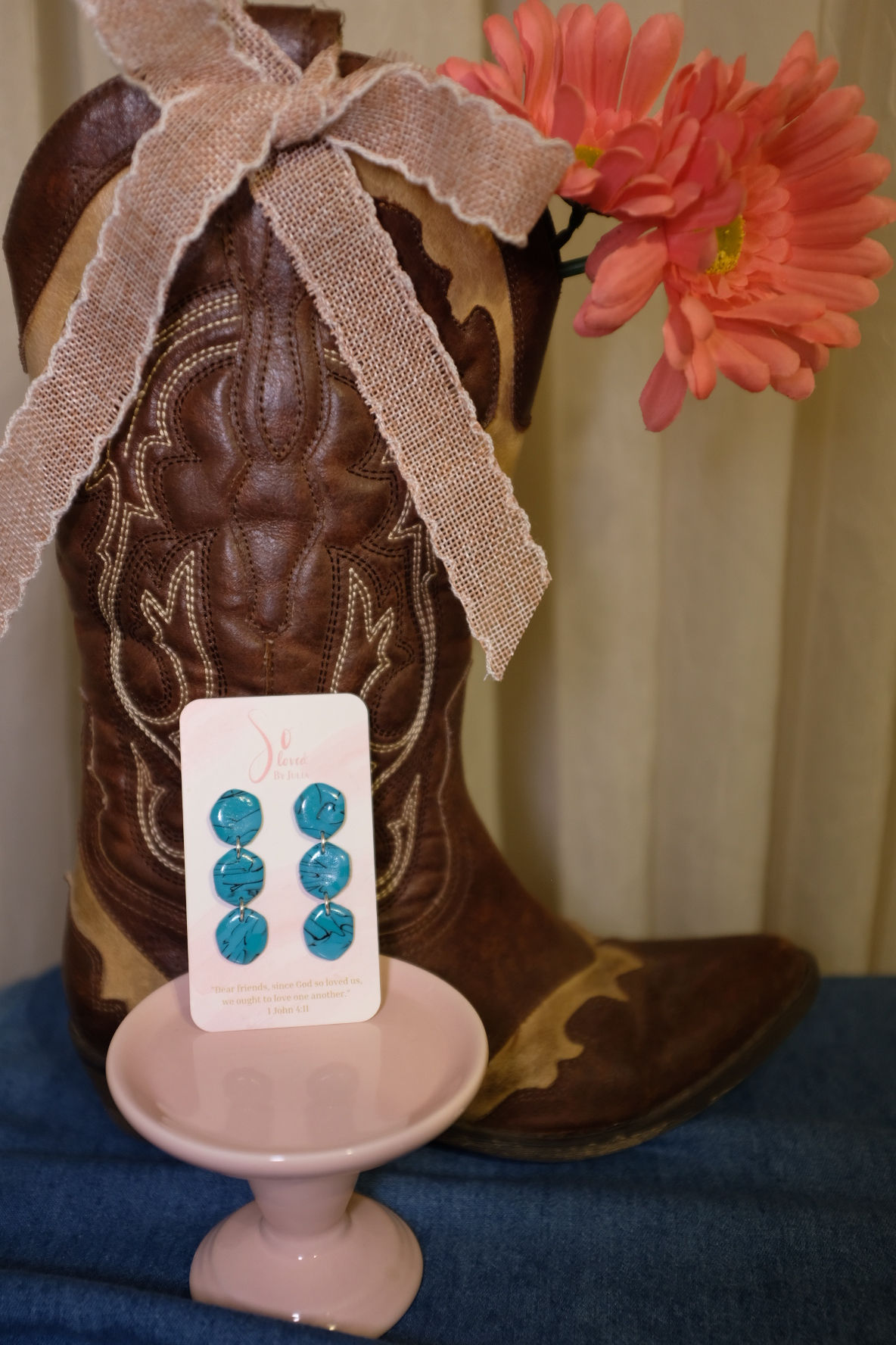 Turquoise Dangle - Sam