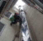 Installation gaine d'extraction