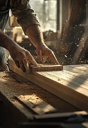 Midjourney_ Skilled carpenter meticulously crafting wood in a rustic workshop_.jpg