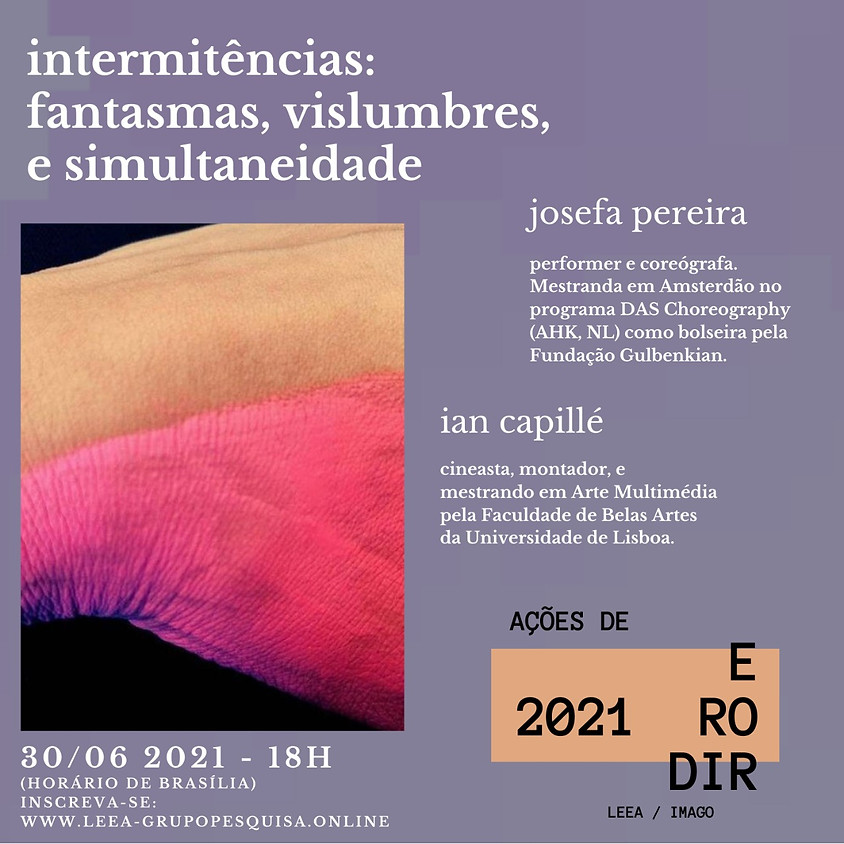 intermitências: fantasmas, vislumbres, e simultaneidade