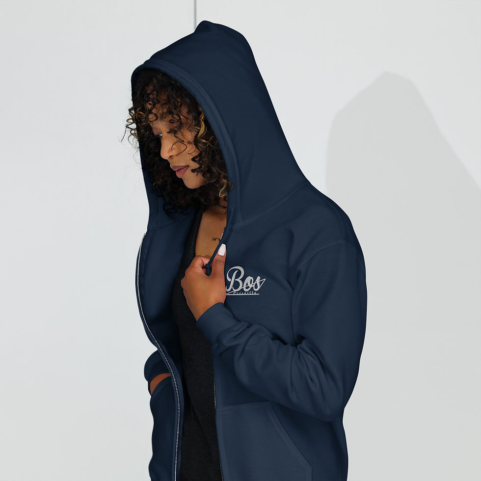 Miniaturbild: Priscilla Bos Unisex Zip Hoodie