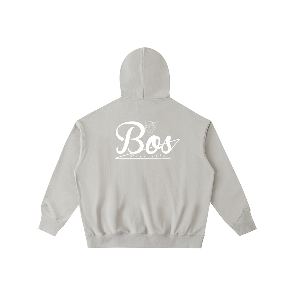 Miniaturbild: Priscilla Bos Half-Zip Fleece Hoodie