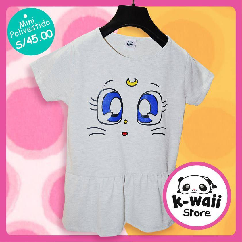 Mini-poli vestido Sailor Moon