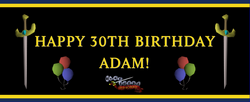 Old School RuneScape Birthday Banner