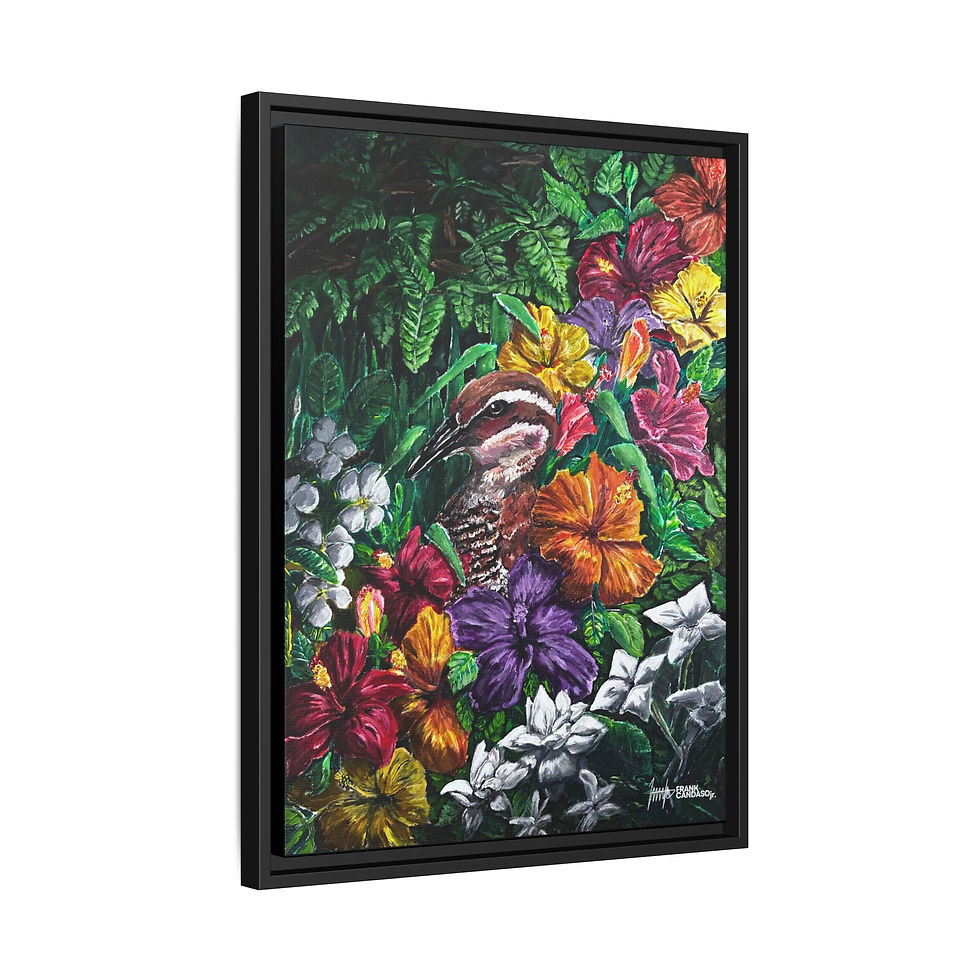 Thumbnail: FRAMED MATTE CANVAS: The Holy Rail