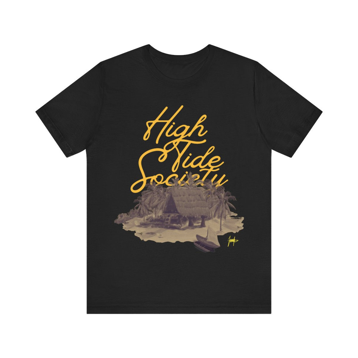 GAXCLUSIVE: High Tide Society Unisex Jersey Short Sleeve Tee