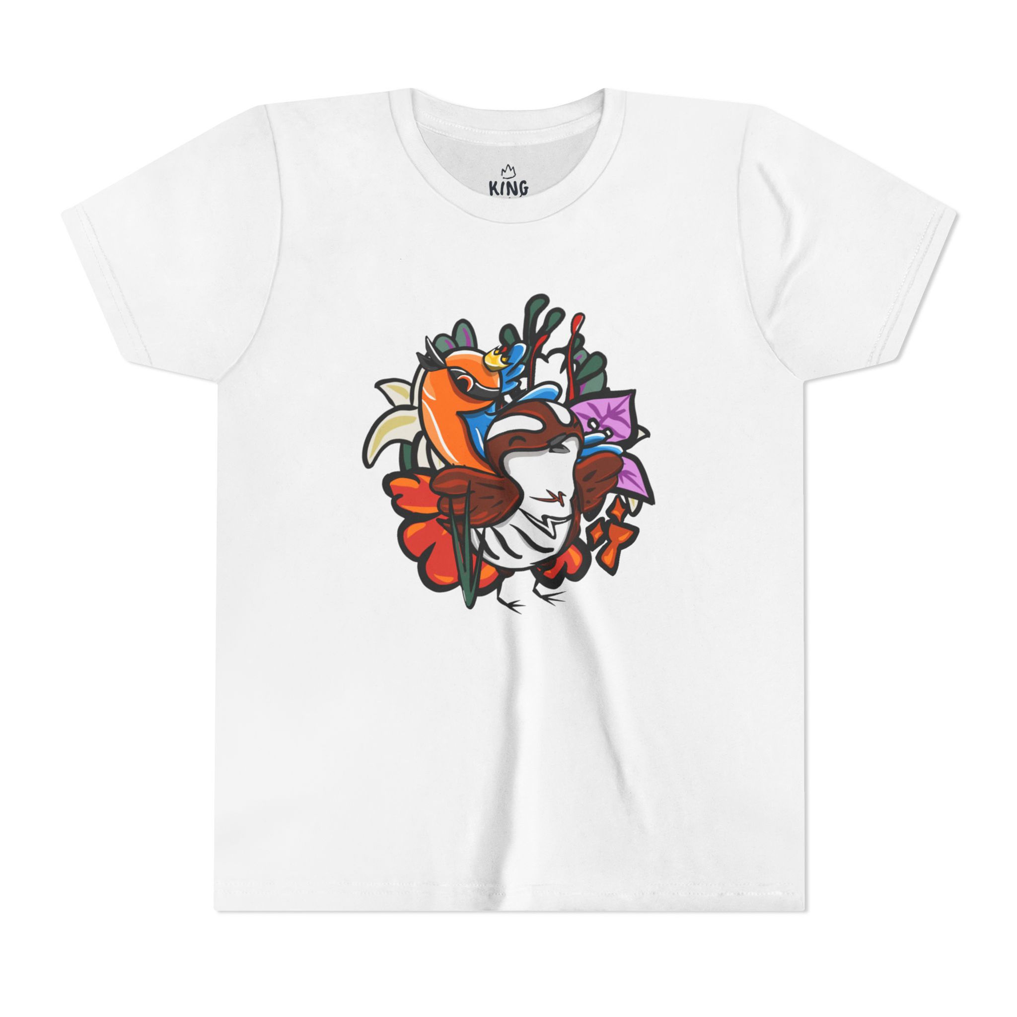 Young Rai & Kid Ko'ko' Youth Short Sleeve Tee