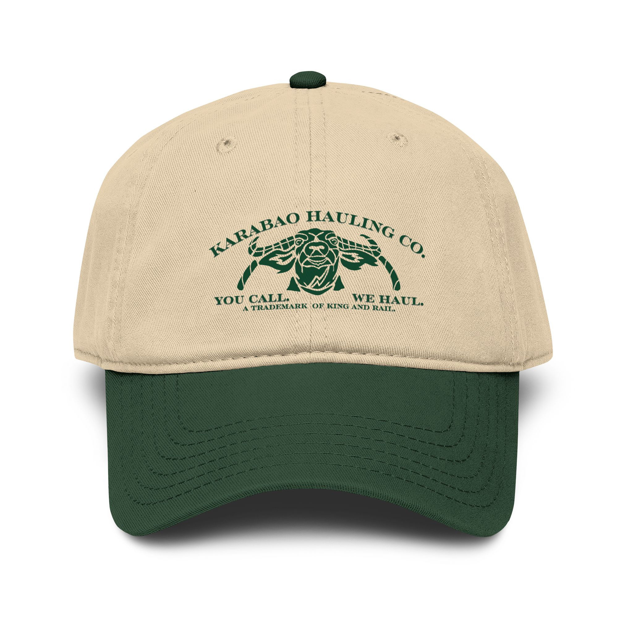 Karabao Hauling Co. Garment Washed Baseball Cap
