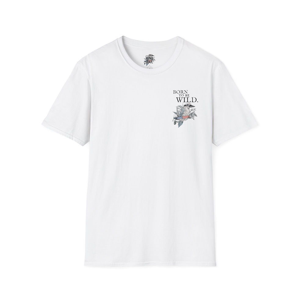 Thumbnail: SÅTBA I SIHEK | Born to be Wild Unisex Softstyle T-Shirt