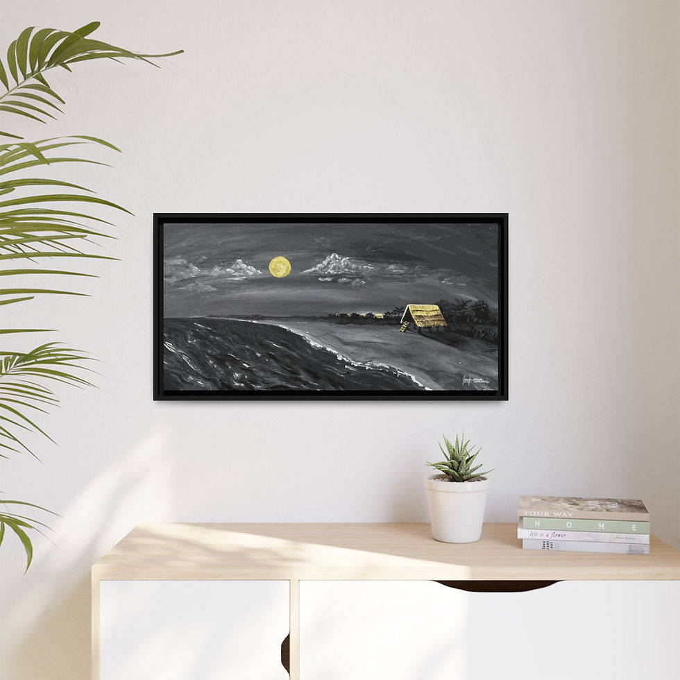 Thumbnail: FRAMED MATTE CANVAS: Homecoming