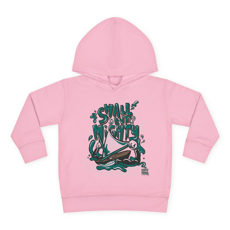 Thumbnail: Small But Mighty Pullover Fleece Hoodie