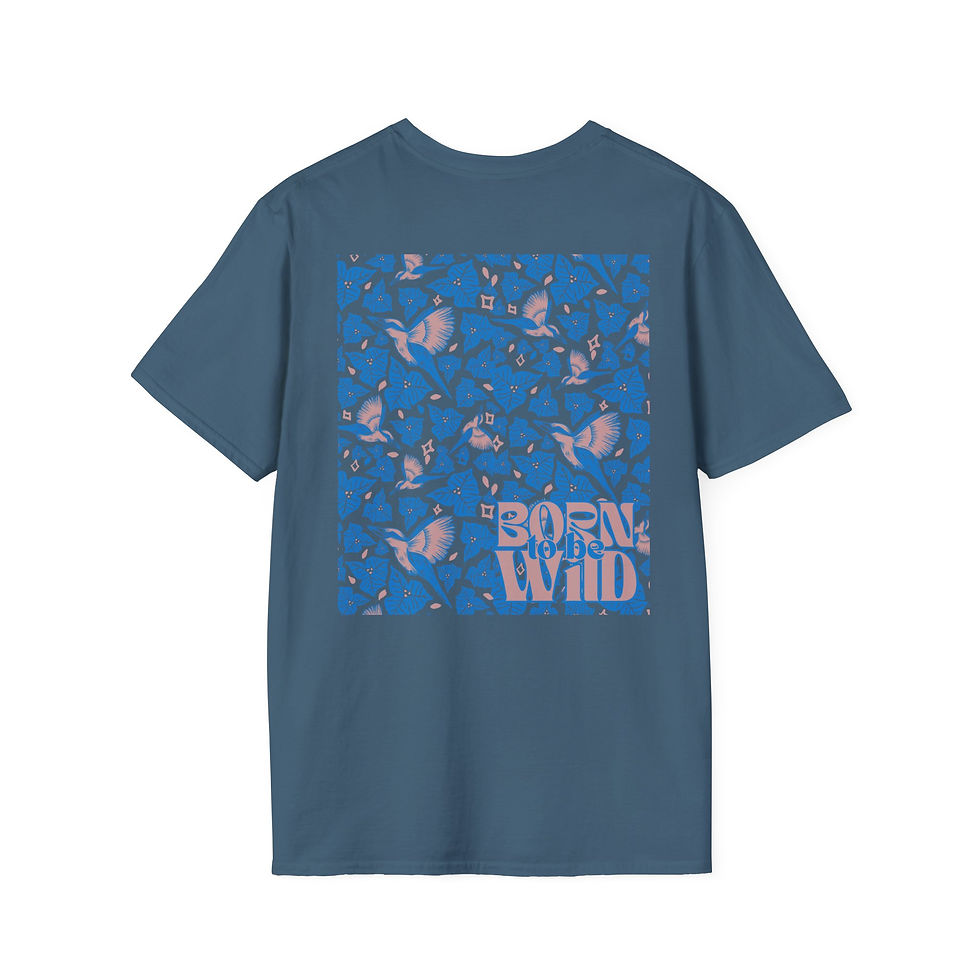 Thumbnail: SÅTBA I SIHEK | Born to be Wild Unisex Softstyle T-Shirt