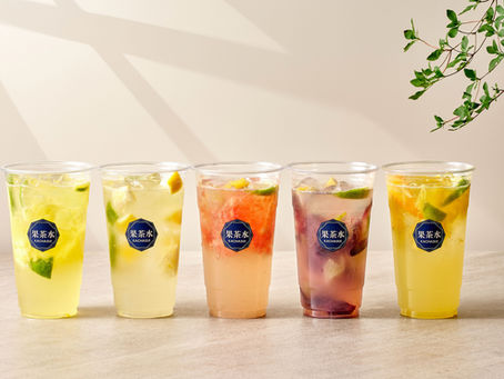 日本で注目の新ドリンク「果茶水」、ブランド立ち上げをトータル撮影しました