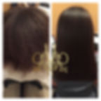 Before and After Hair Treatment by Fabulously Made Salon