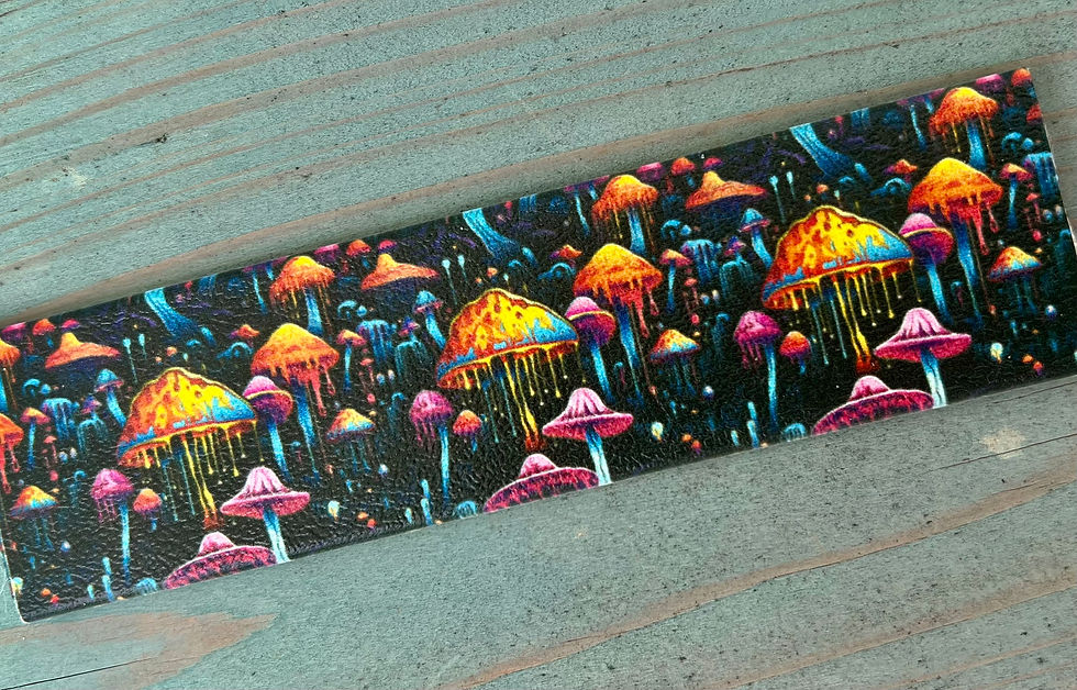Neon Mushrooms