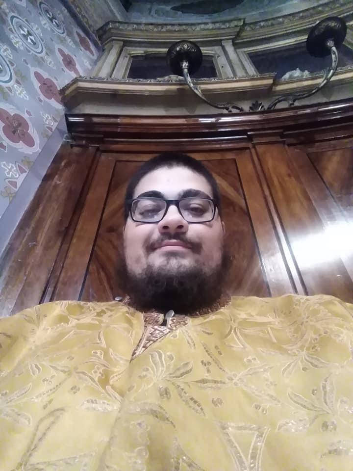 Filippo Pecoraro enters the novitiate.