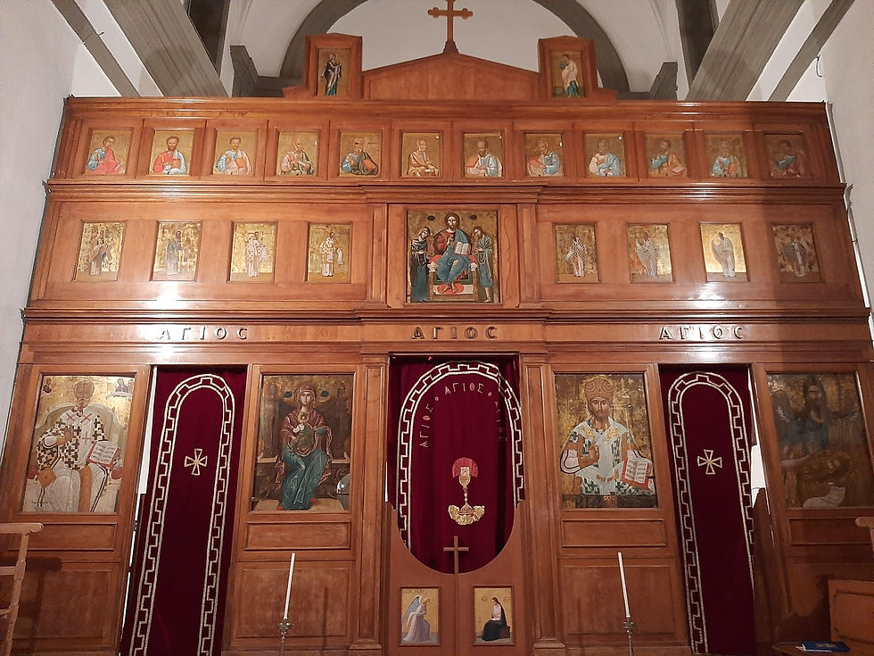icone chiesa di San Nicola in Piana degli Albanesi