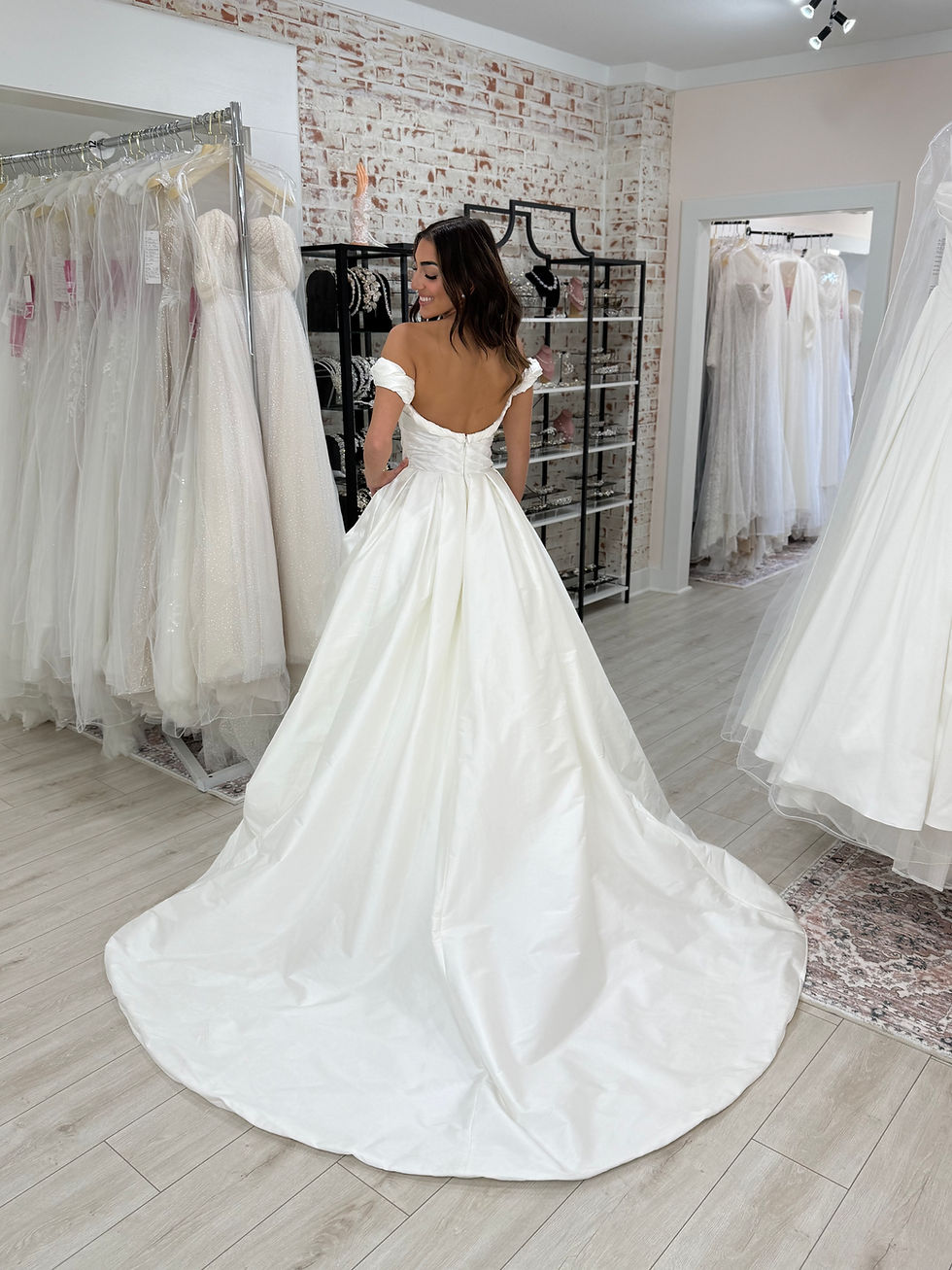 Thumbnail: 6011 Texas Bridal  67322 size 2 ivory 