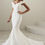 Thumbnail: 6698, Christina Wu 18177 size 4 ivory off the shoulder wedding dress