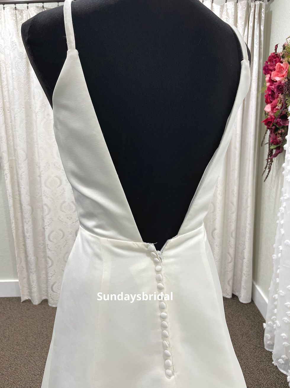Thumbnail: 0861, SundaysBridal 1088 size 2 ivory 
