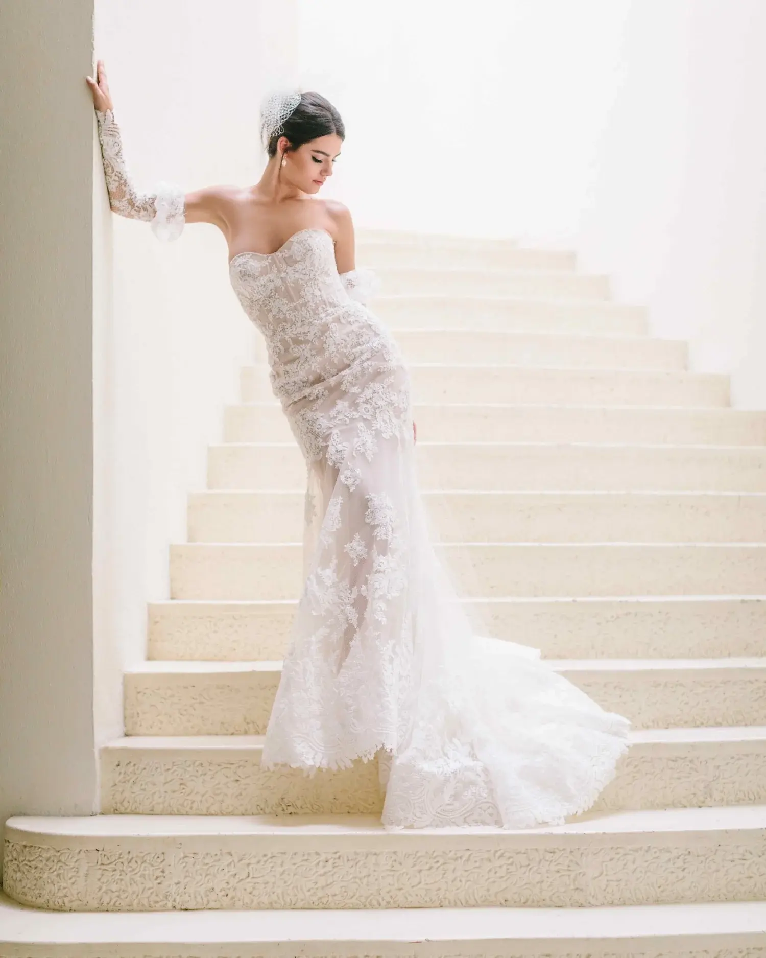 6276, Watters 63701 Lumi size 18 ivory-blush