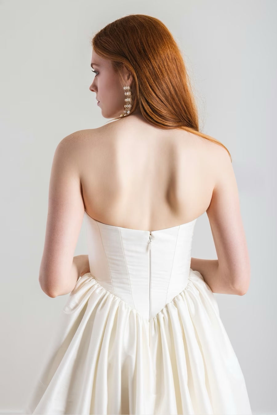 Thumbnail: Back Basque Waist Back View