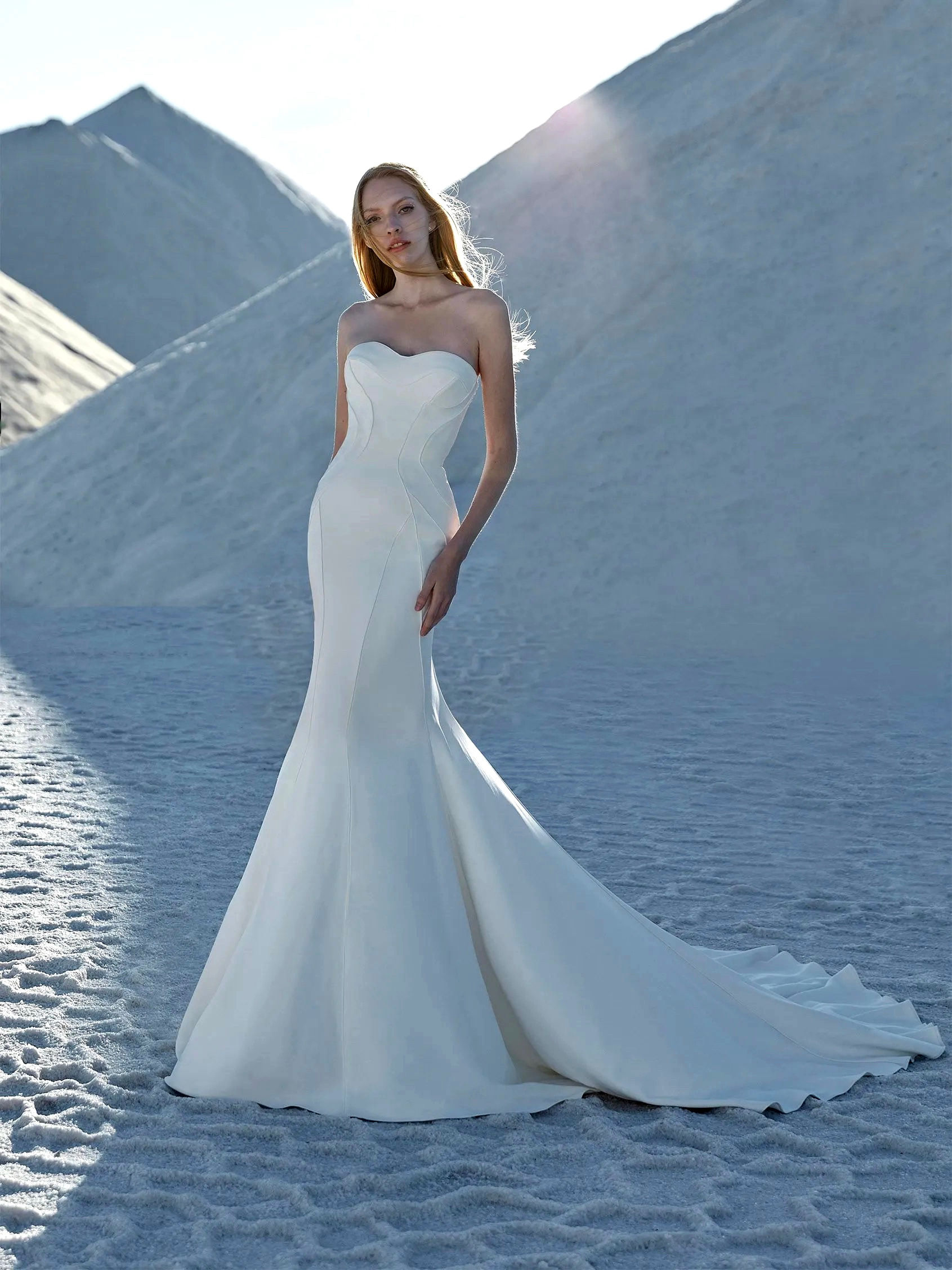 7160, Pronovias Astral size 12 ivory wedding dress