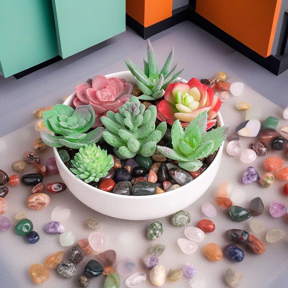 Miniatura: Kit de Cristais Naturais Polidos