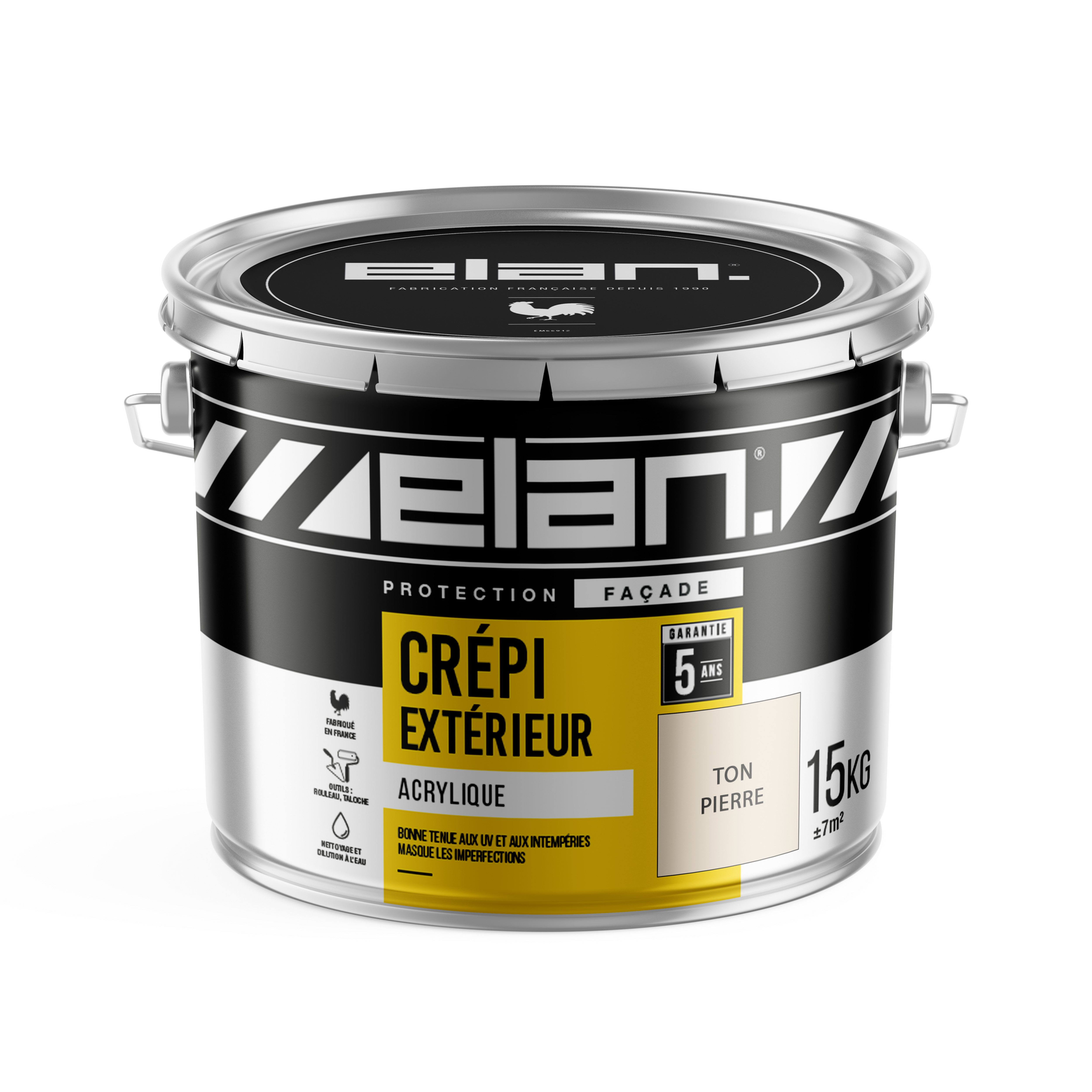 Peinture ELAN Crépi TON PIERRE 15KG