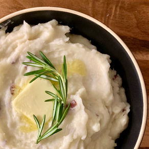 Roast Garlic Rosemary Mashed Potatoes