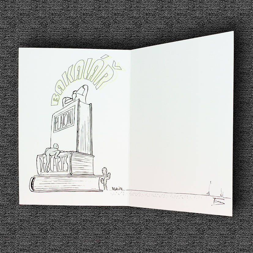 Gratulace k ukončení VŠ - Bakalář