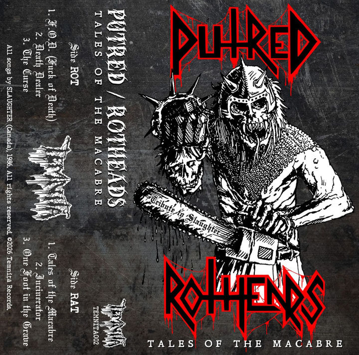 Putred/Rotheads - Tales of the Macabre CS
