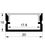 Thumbnail: Iota Aluminium Profile (Silver)