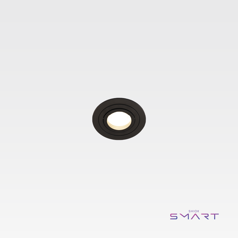 SMART Elemental Spotlight (Black, Round)