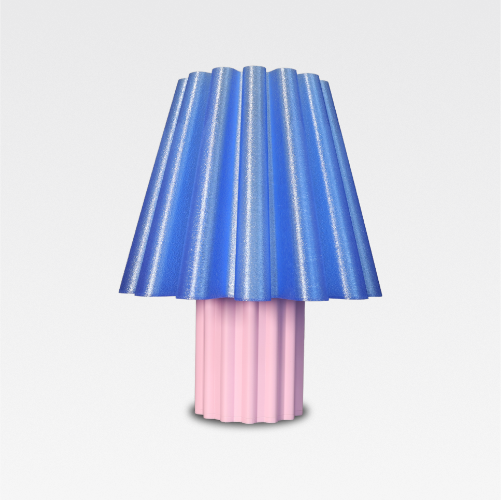 Thumbnail: Ripple Table Lamp (Translucent Blue)