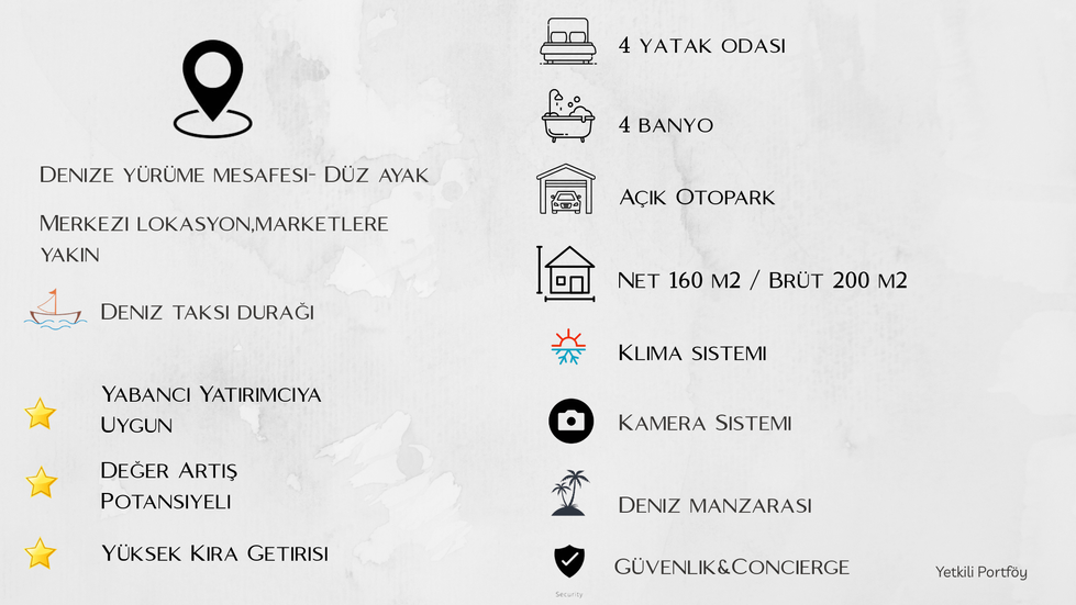 Göltürkbükü 4+1