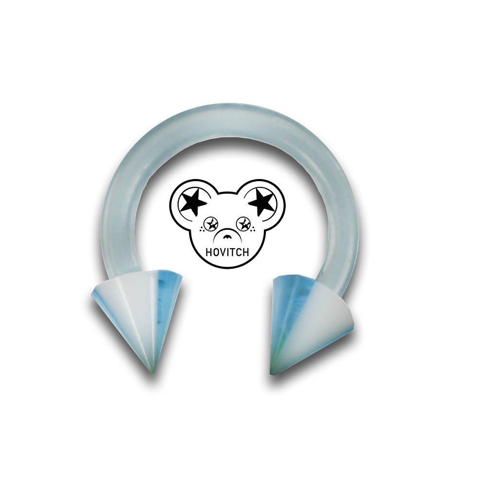 Open Hoop Baby Blue
