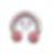 Open Hoop Neon Pink