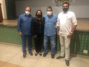Prefeita rute almeida consegue r$ 100 mil para saúde através do Deputado Federal Cel. Tadeu.