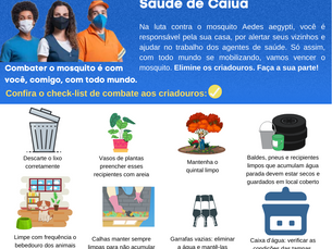 Cuidados contra a DENGUE