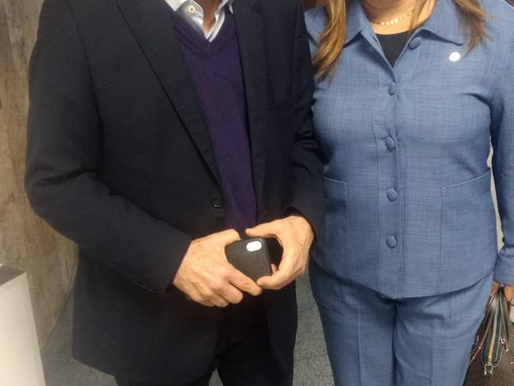 Prefeita Rute Almeida na ALESP, Reunião da Unipontal.