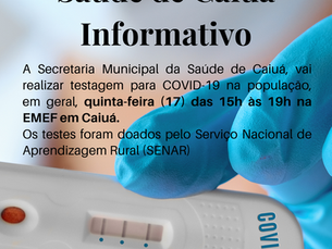 Saúde de Caiuá Informativo