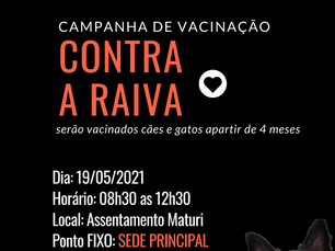 Campanha contra a RAIVA