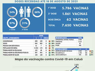 Boletim de vacinação contra a covid 19