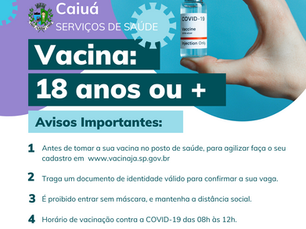Vacina da COVID-19 em Caiuá