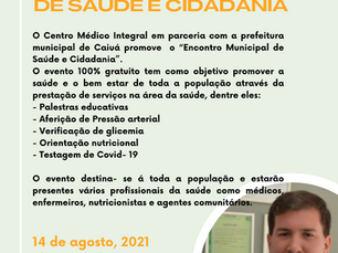 Encontro Municipal de Saúde e Cidadania